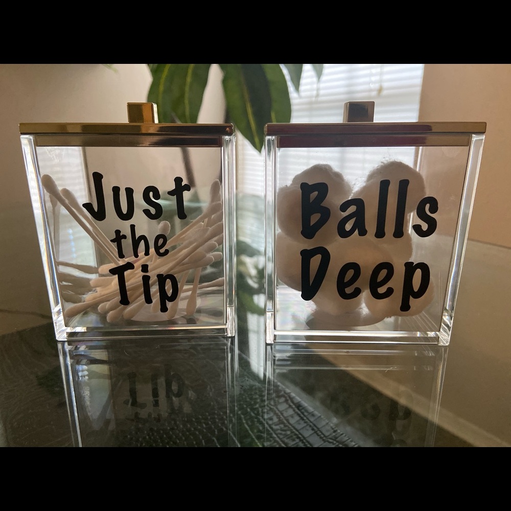Cute Bathroom containers